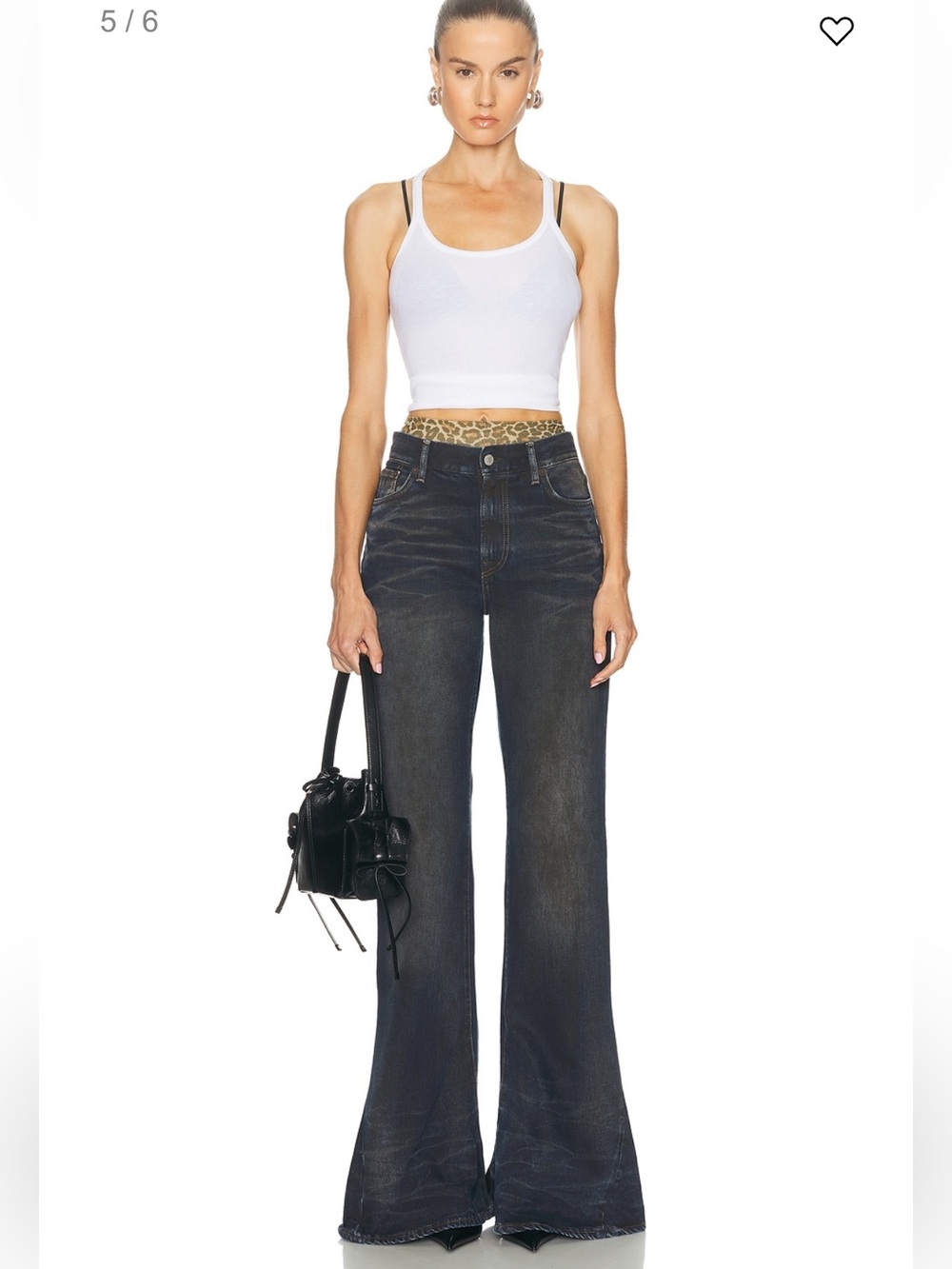 BNWOT Authentic Acne Studios 2024F Jeans in Darkside
